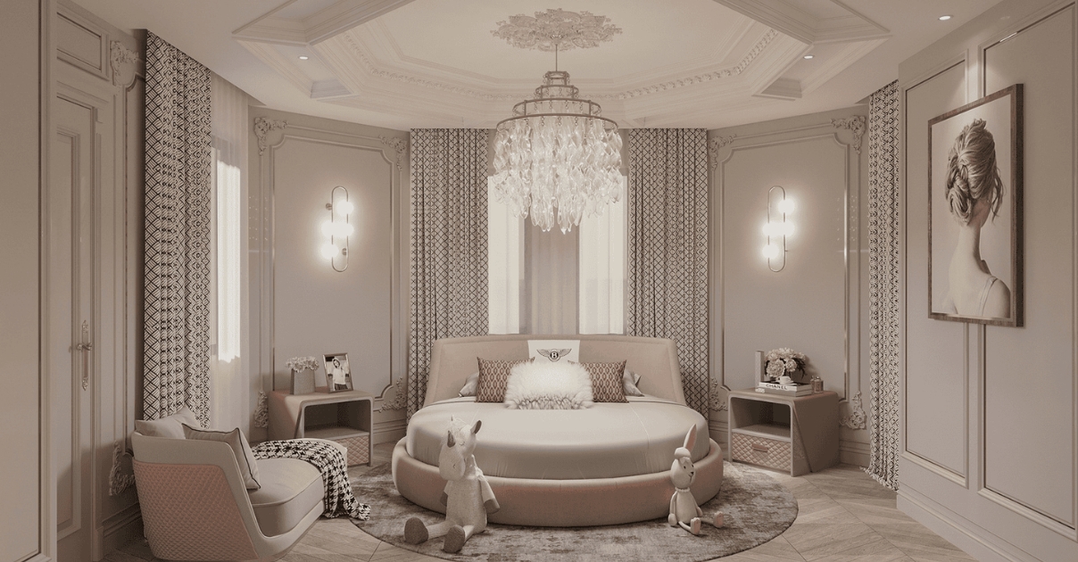 phòng ngủ tân cổ điển