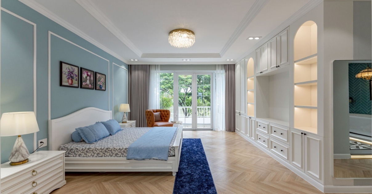 phòng ngủ tân cổ điển