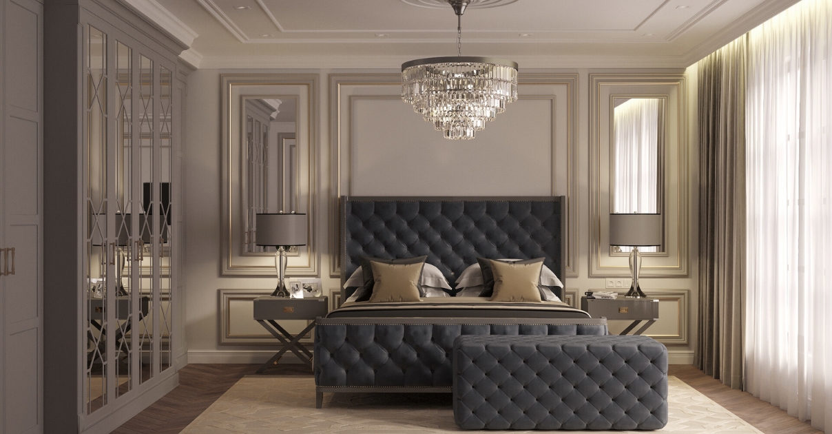 phòng ngủ tân cổ điển