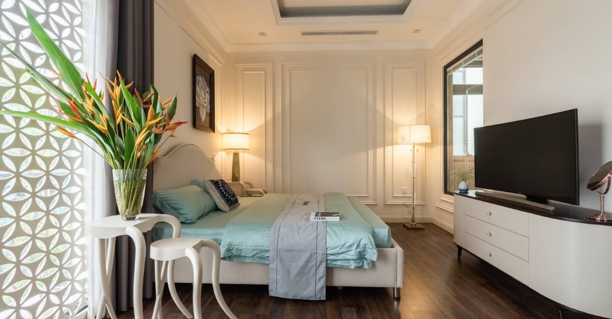 phòng ngủ tân cổ điển