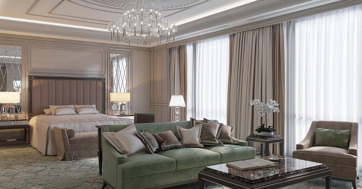 phòng ngủ tân cổ điển