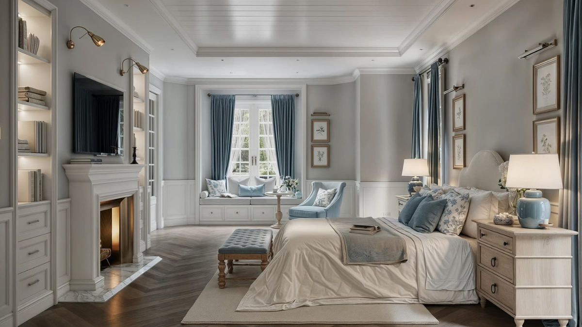 thiết kế nội thất phòng ngủ 