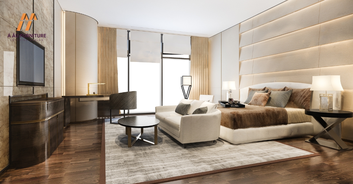 thiết kế phòng ngủ 20m2