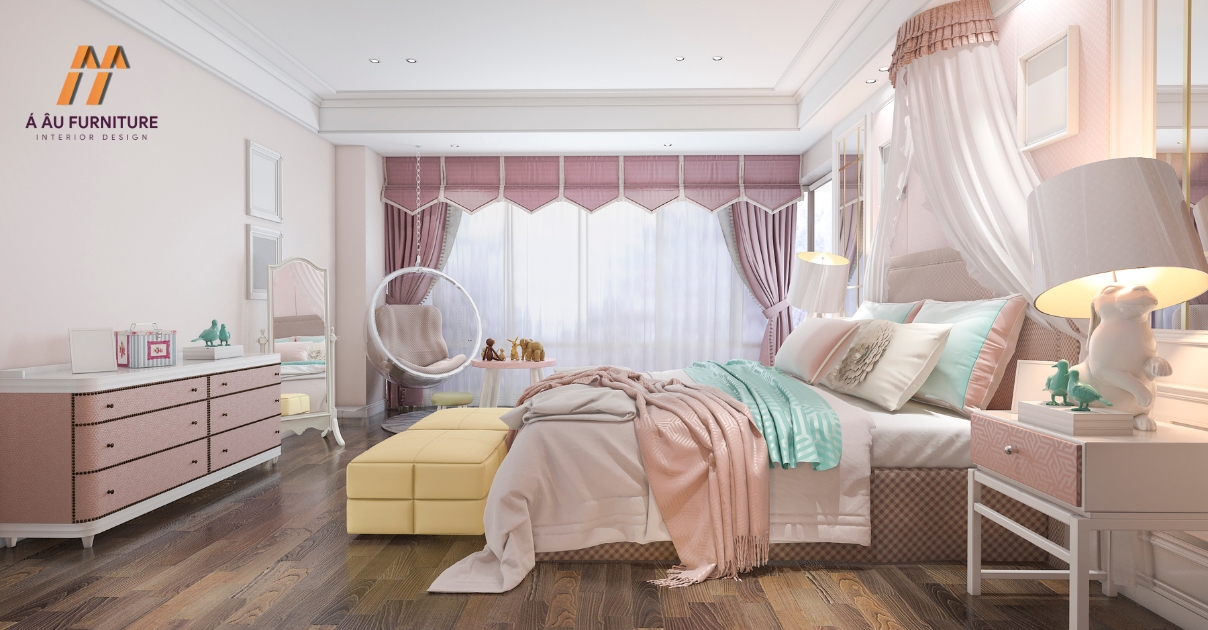 thiết kế phòng ngủ 20m2