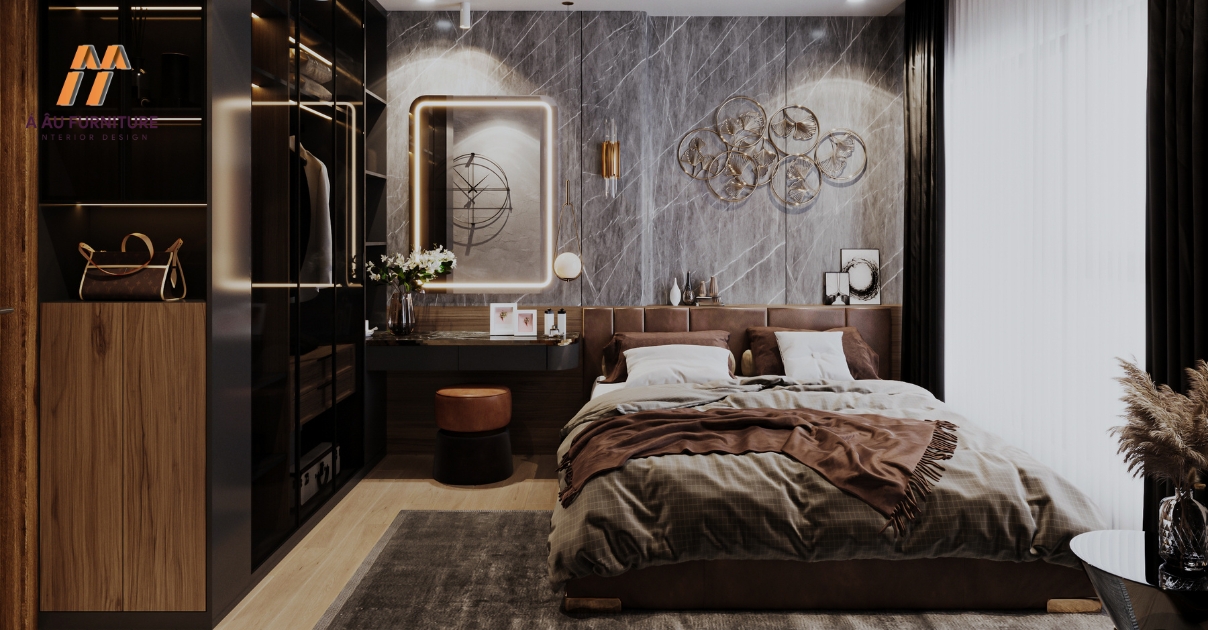 thiết kế phòng ngủ 20m2