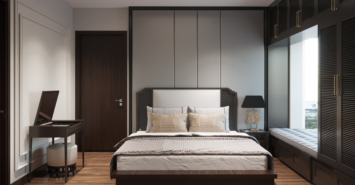thiết kế phòng ngủ 20m2