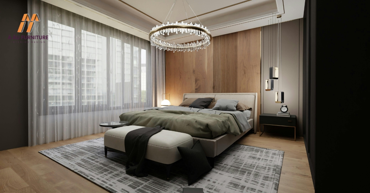 thiết kế phòng ngủ 20m2