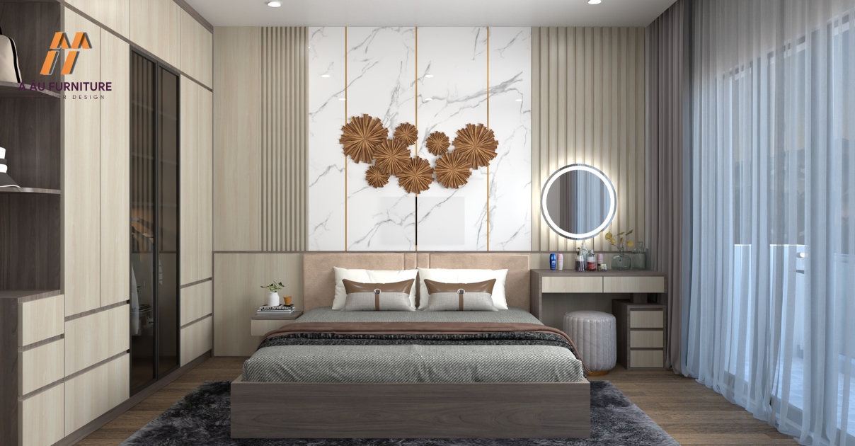 thiết kế phòng ngủ 20m2