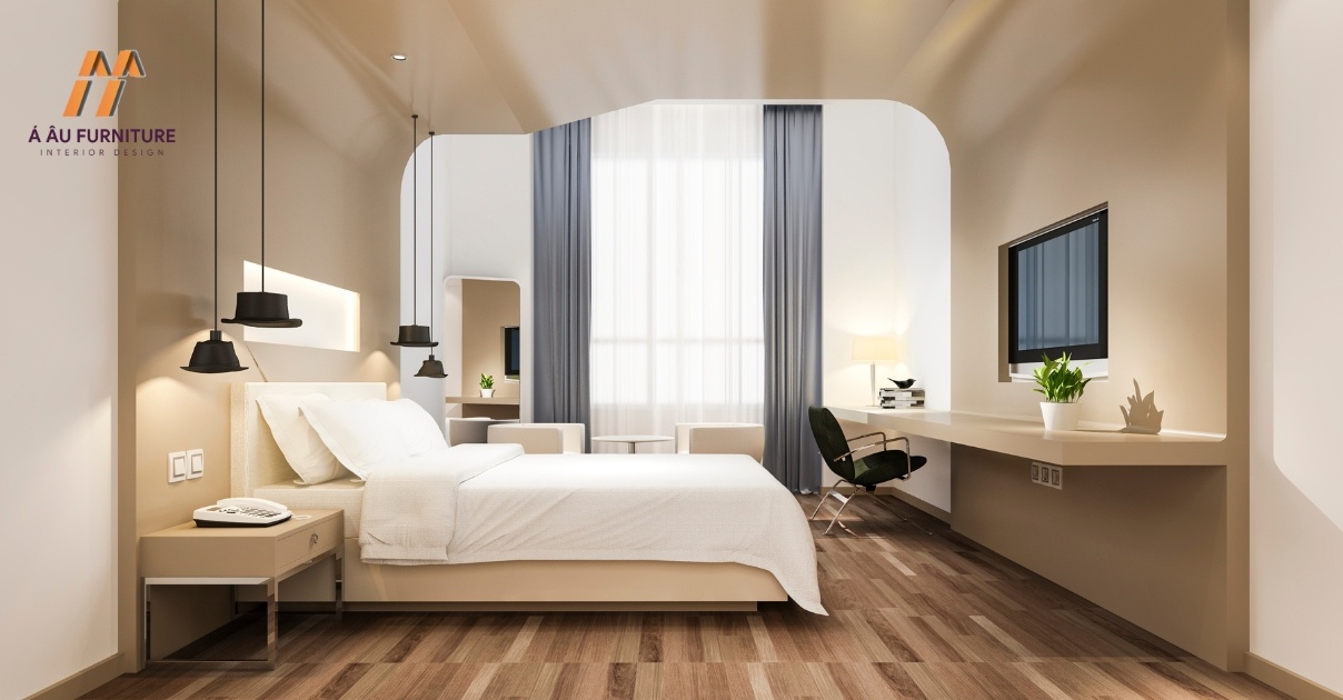 thiết kế phòng ngủ 25m2