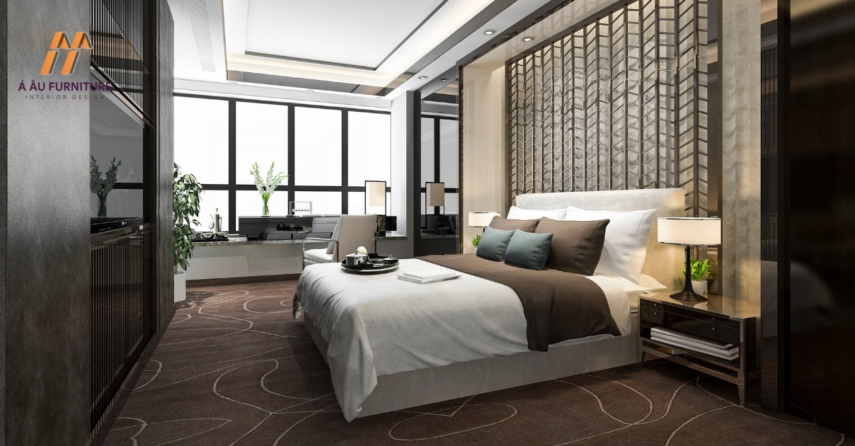 thiết kế phòng ngủ 25m2