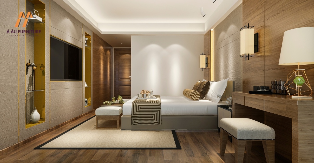 thiết kế phòng ngủ 25m2