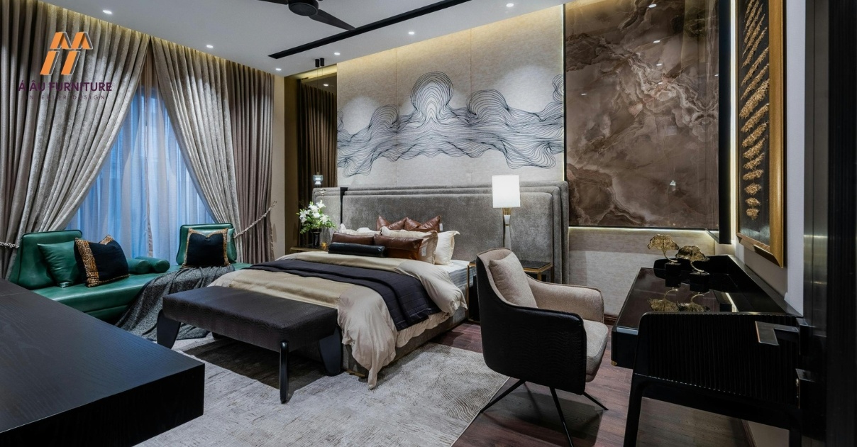 thiết kế phòng ngủ 25m2