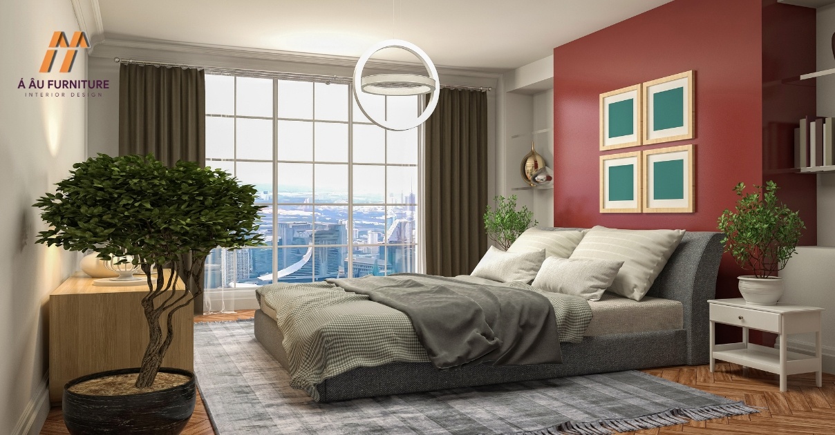 thiết kế phòng ngủ 25m2