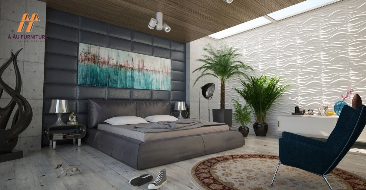 thiết kế phòng ngủ 25m2