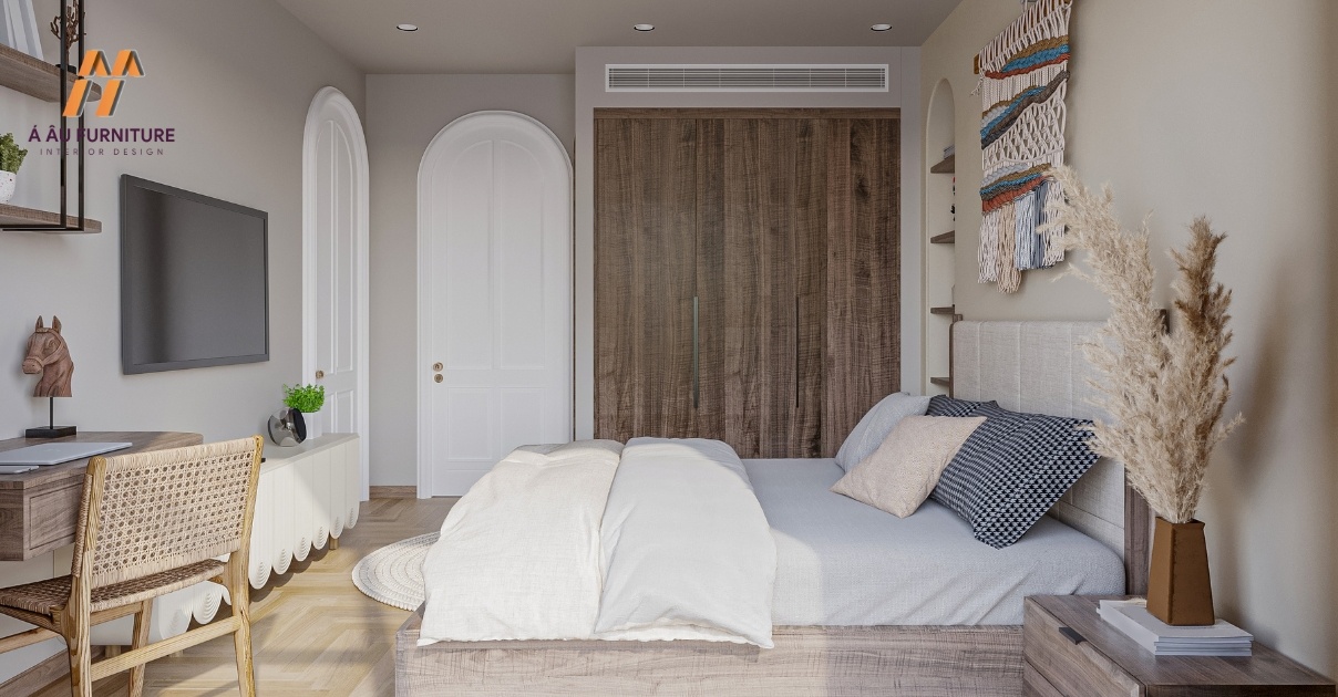 thiết kế phòng ngủ 25m2