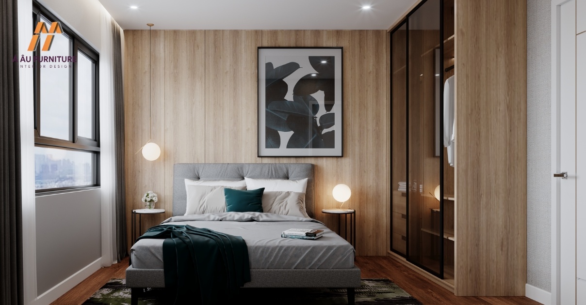 thiết kế phòng ngủ 30m2