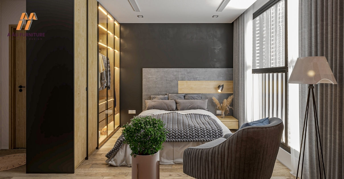 thiết kế phòng ngủ chung cư