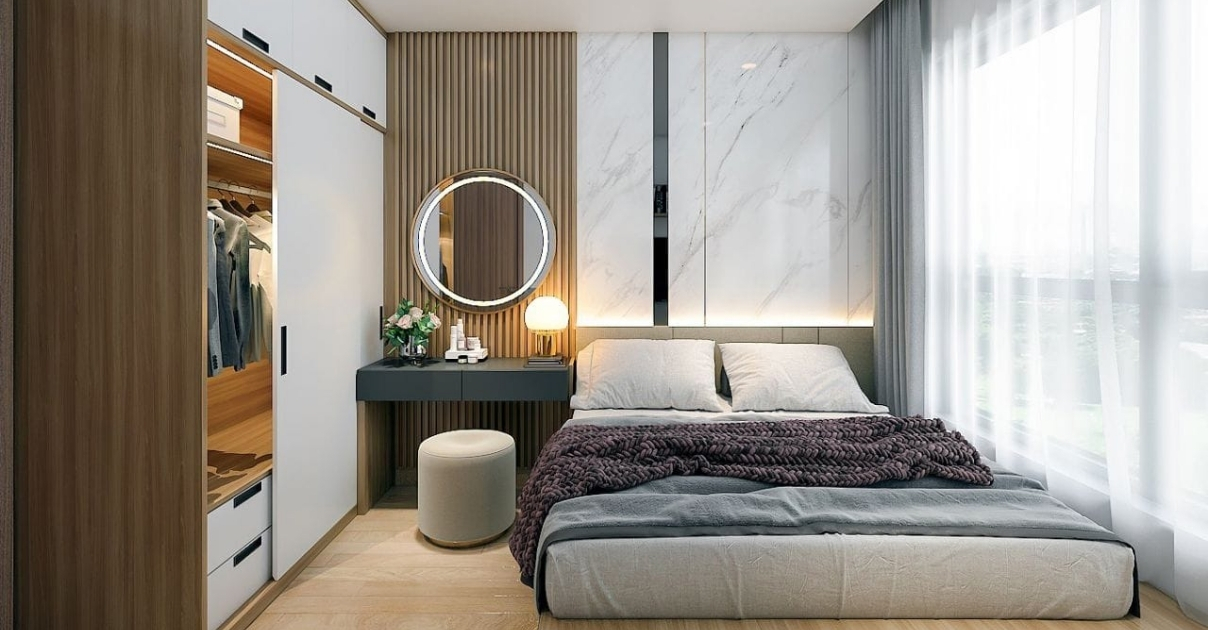 thiết kế phòng ngủ chung cư