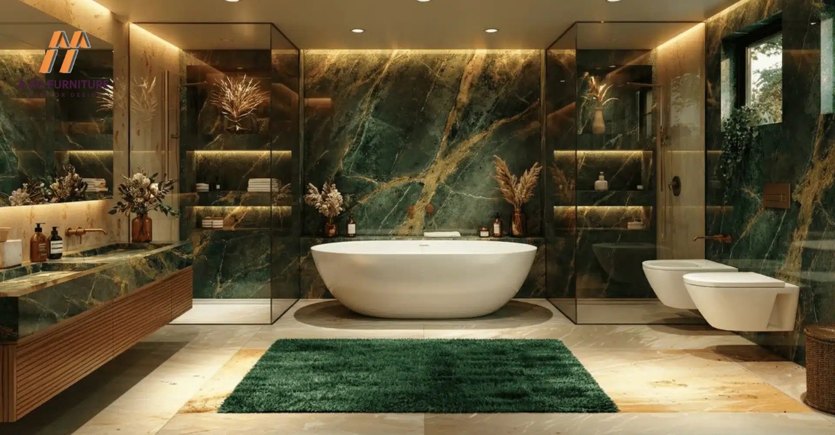 mẫu nhà tắm đẹp sang trọng