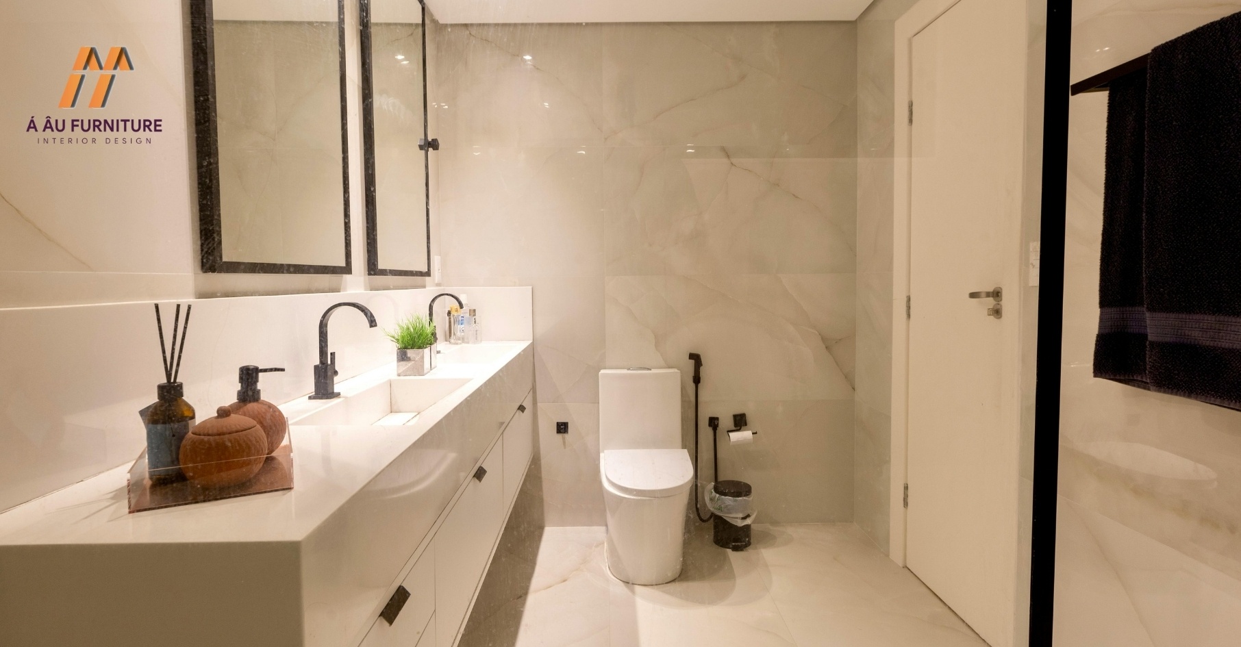 thiết kế phòng tắm hiện đại