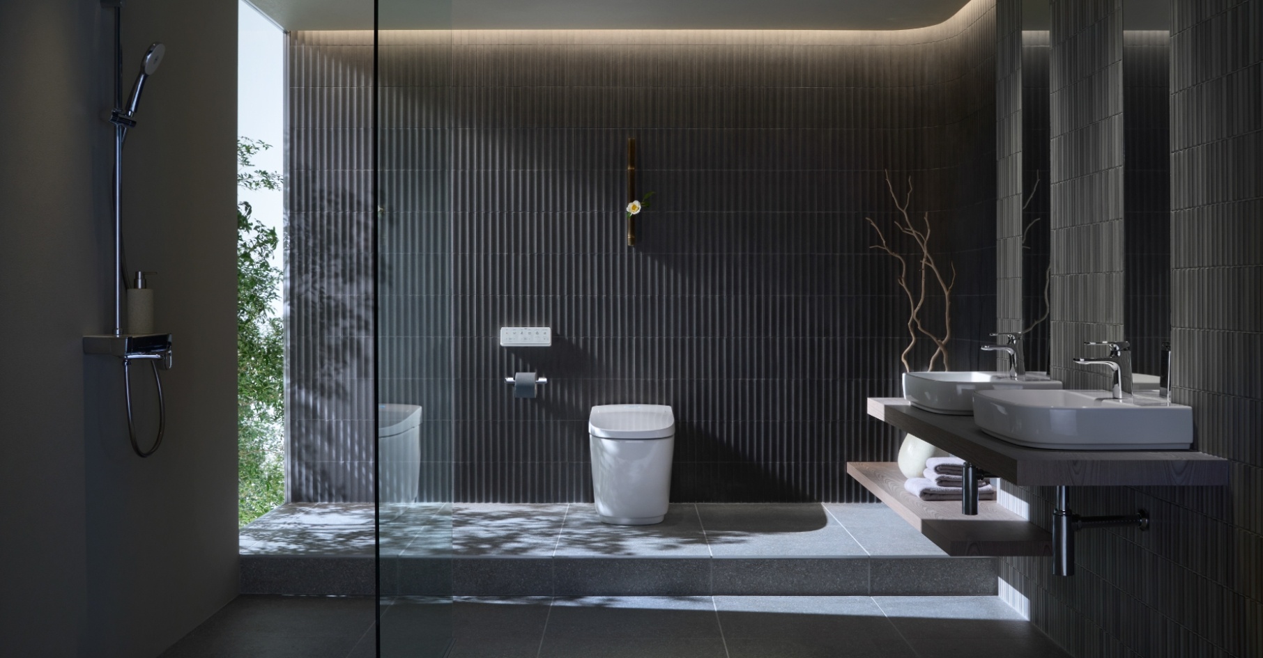 thiết kế phòng tắm hiện đại