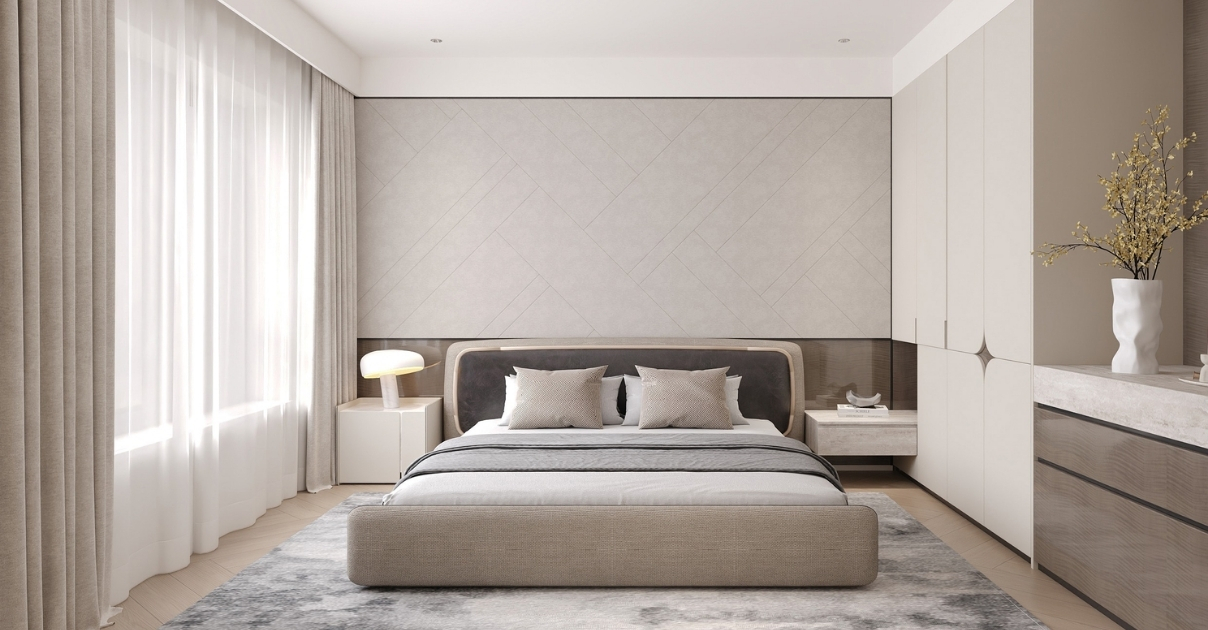 thiết kế nội thất chung cư 2 phòng ngủ