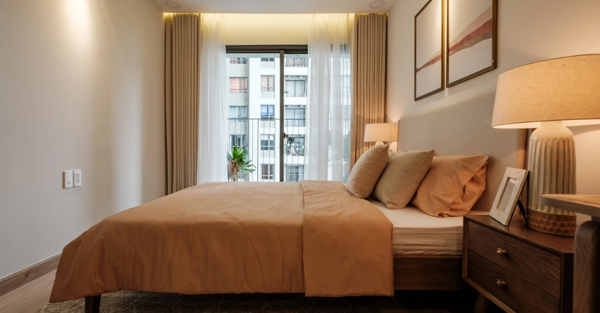 thiết kế nội thất chung cư 2 phòng ngủ