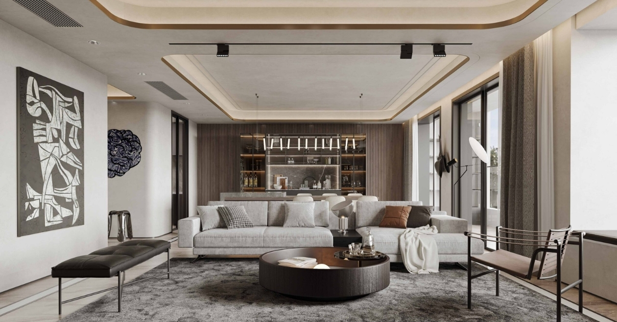 thiết kế nội thất chung cư 2 phòng ngủ