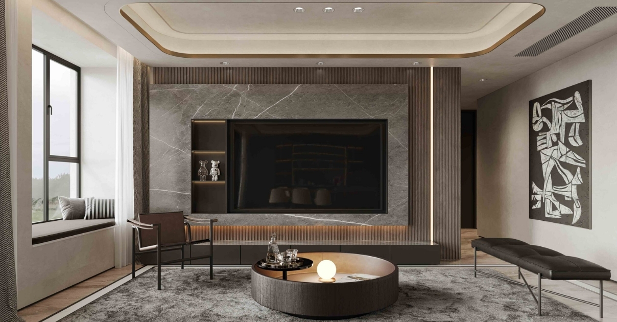 thiết kế nội thất chung cư 2 phòng ngủ