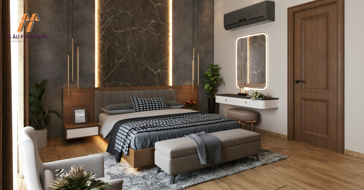 thiết kế nội thất chung cư 2 phòng ngủ