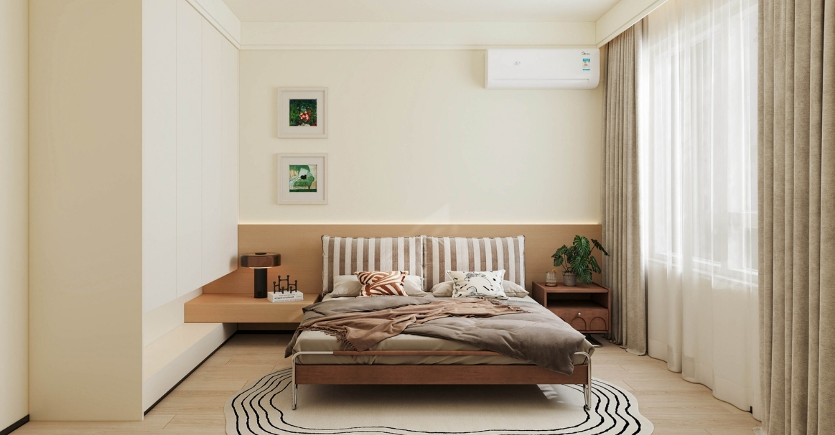 thiết kế nội thất chung cư 2 phòng ngủ