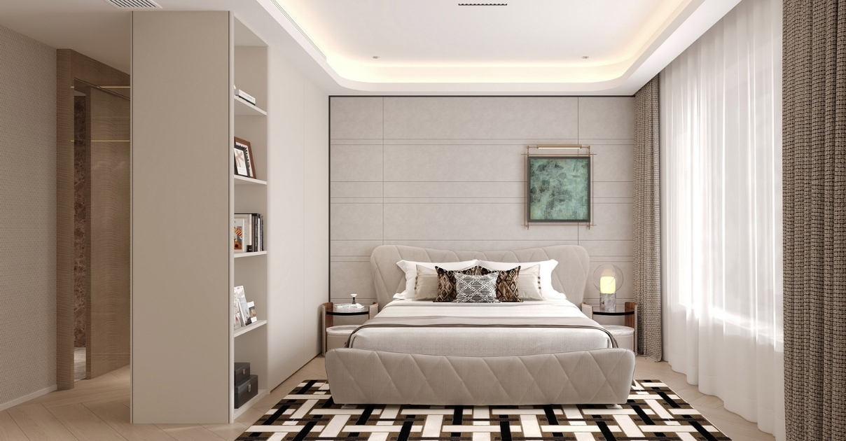 thiết kế nội thất chung cư 2 phòng ngủ