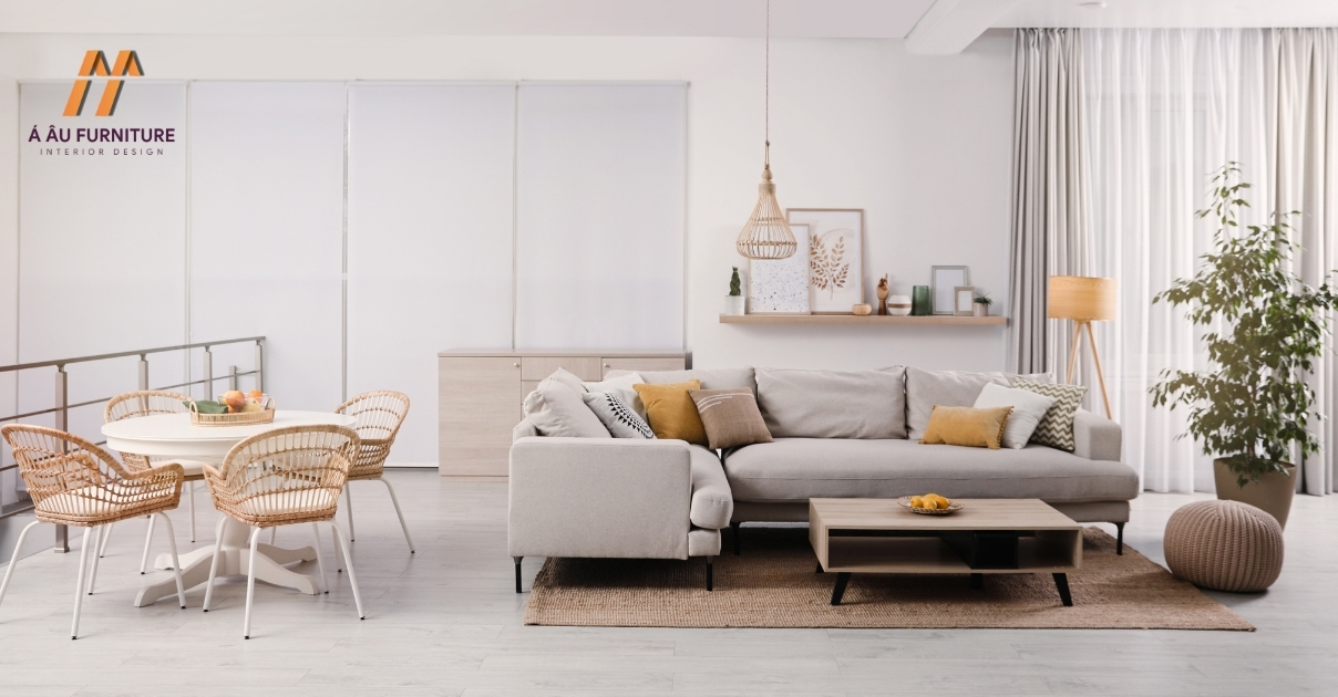 thiết kế nội thất phòng khách chung cư