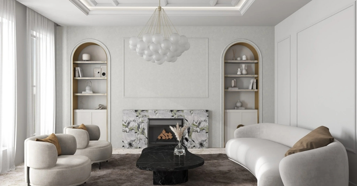 thiết kế nội thất phòng khách chung cư