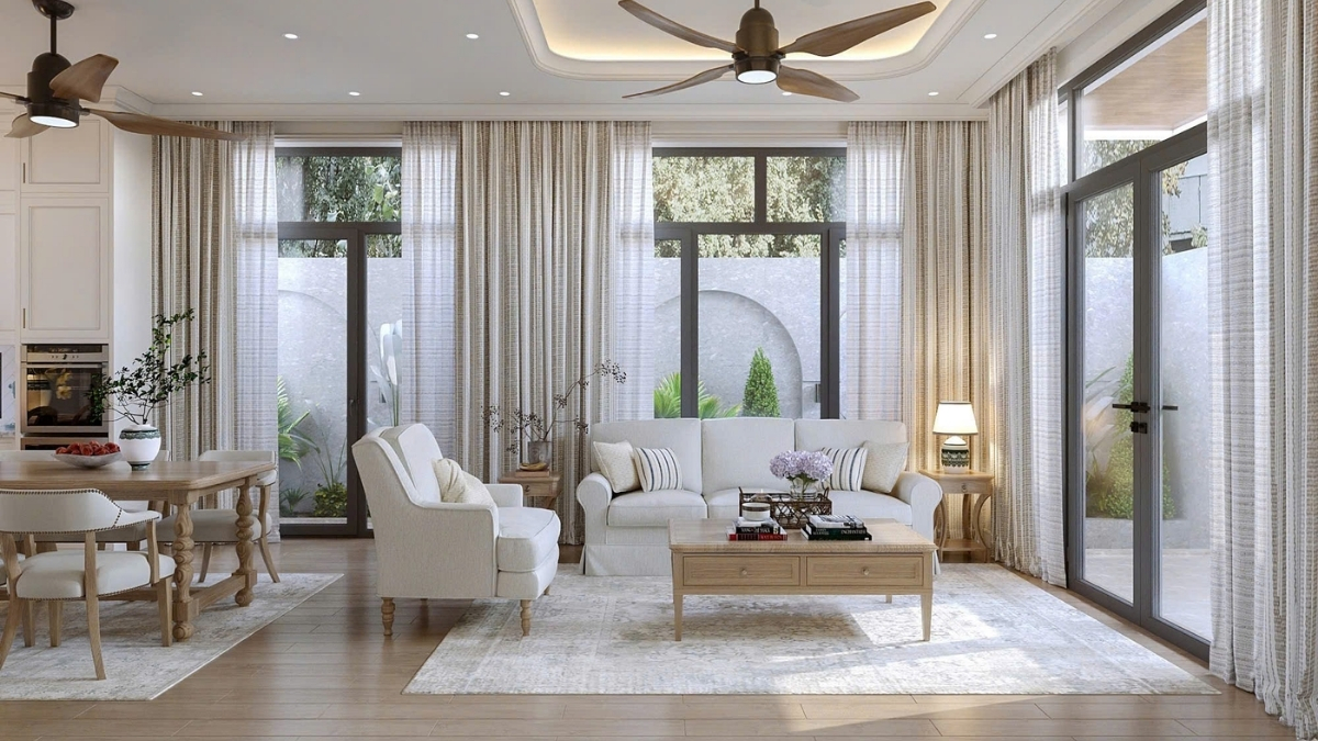 Thiết kế nội thất biệt thự