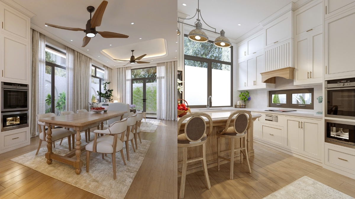 Thiết kế nội thất biệt thự