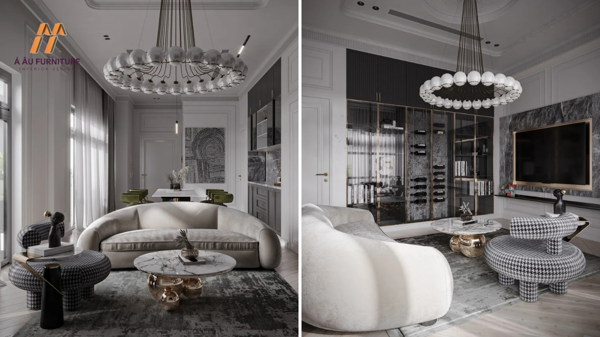 thiết kế nội thất nhà phố