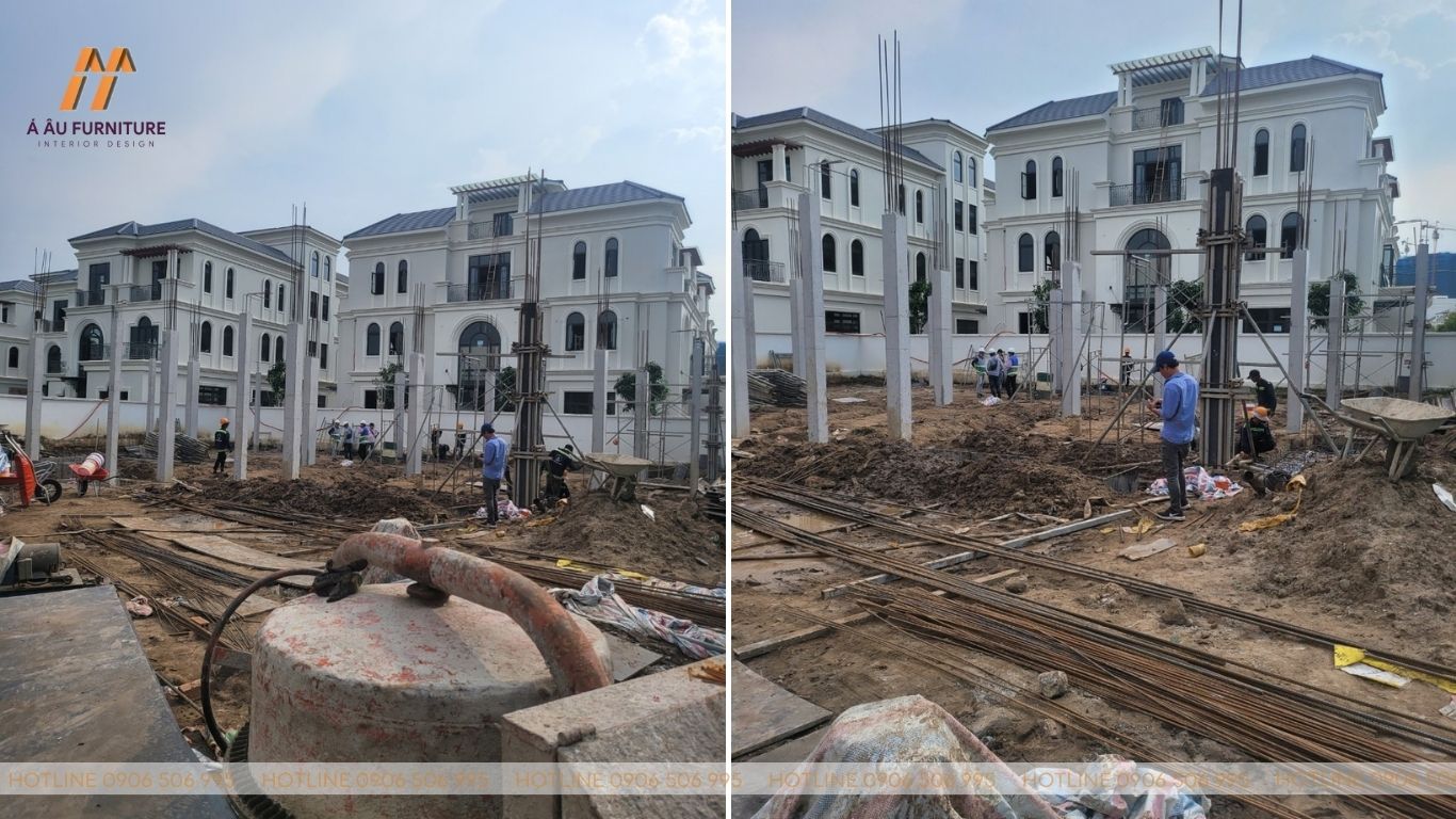 Thi công Biệt thự liền kề Vinhomes Grand Park – Quận 9