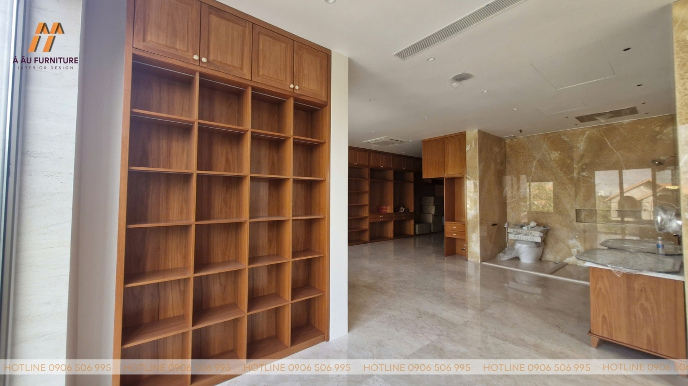 Dự án thi công biệt thự song lập tại Khu biệt thự Phú Hữu