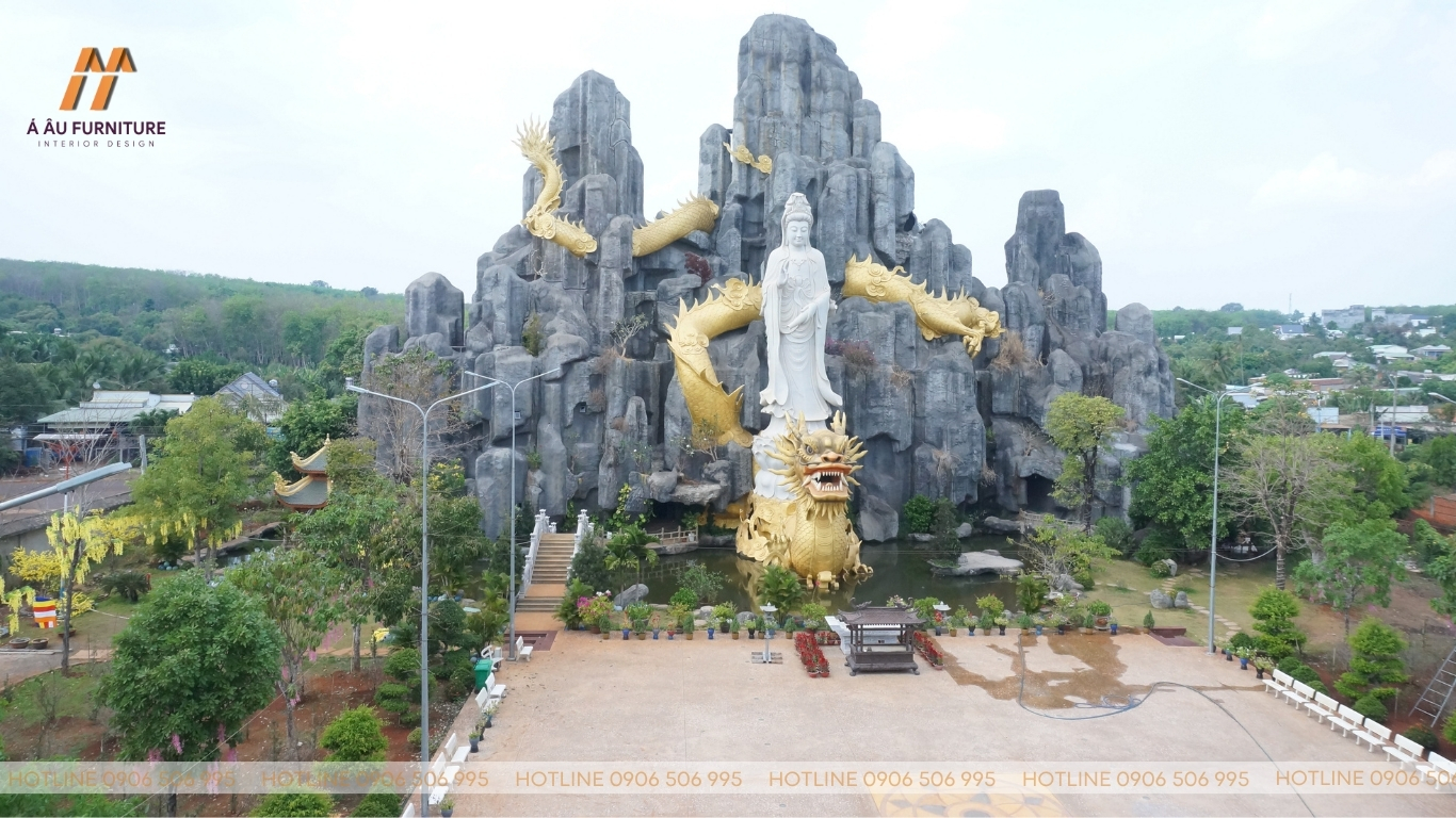 Dự án chống thấm, lát nền chùa Phật Quốc Vạn Thành