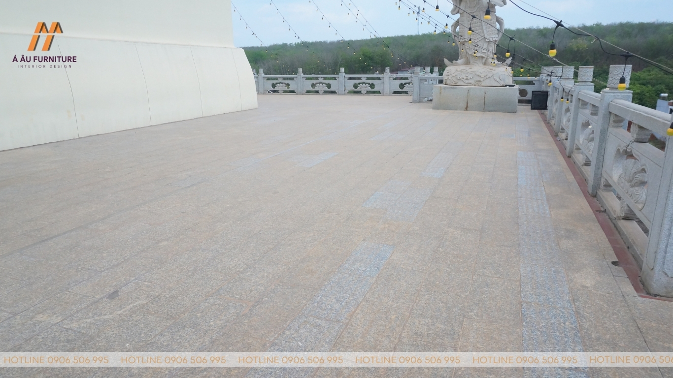 Dự án chống thấm, lát nền chùa Phật Quốc Vạn Thành