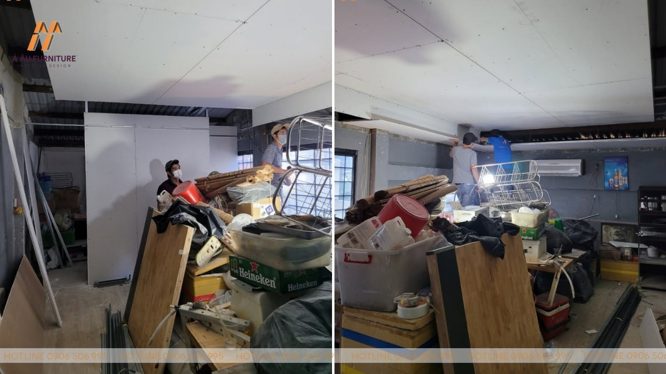 Dự án sửa chữa – cải tạo quán Sushi Gõ