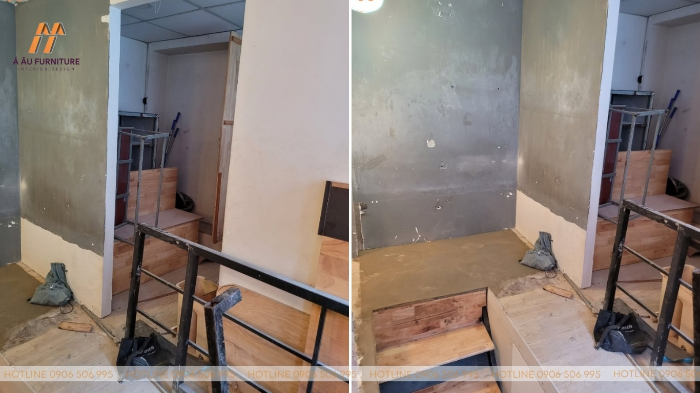 Dự án sửa chữa – cải tạo quán Sushi Gõ