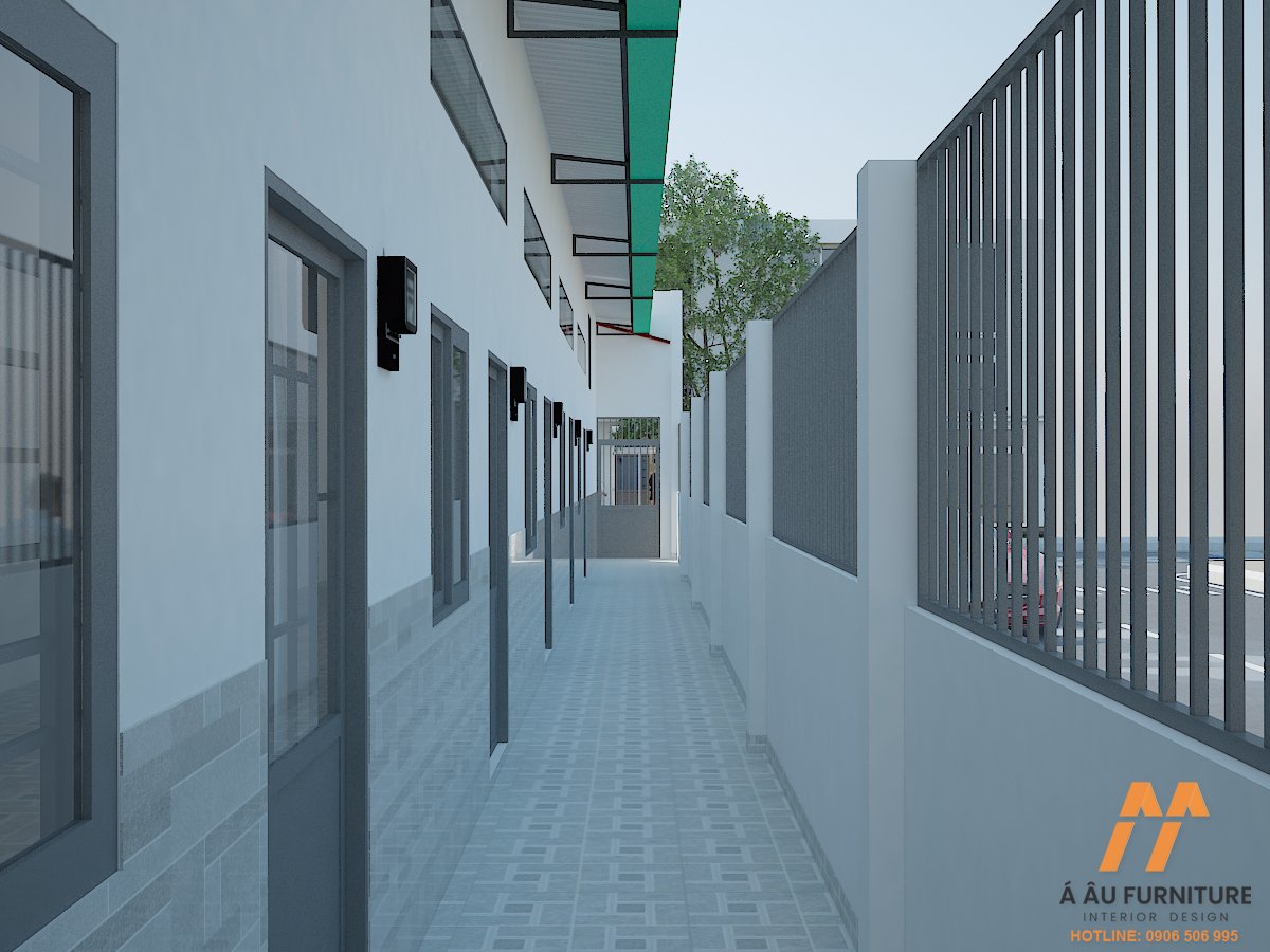 Dự án thiết kế khu trọ Quận 9