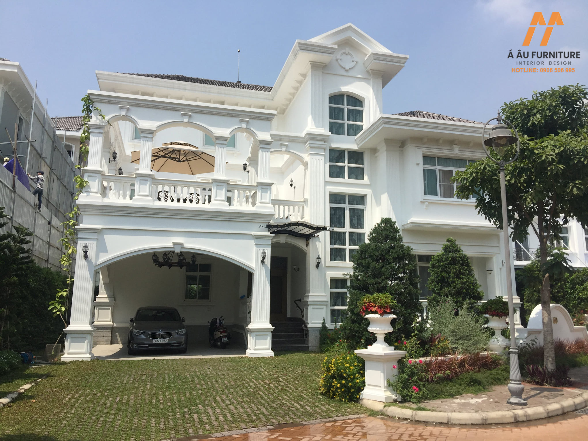 Dự án thiết kế - thi công biệt thự Chateau