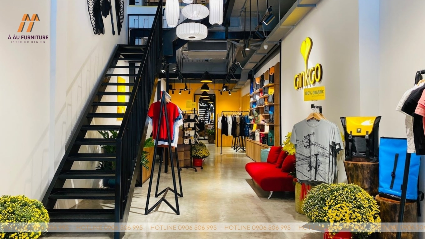 Thi công nội thất shop Lê Lợi – Quận 1