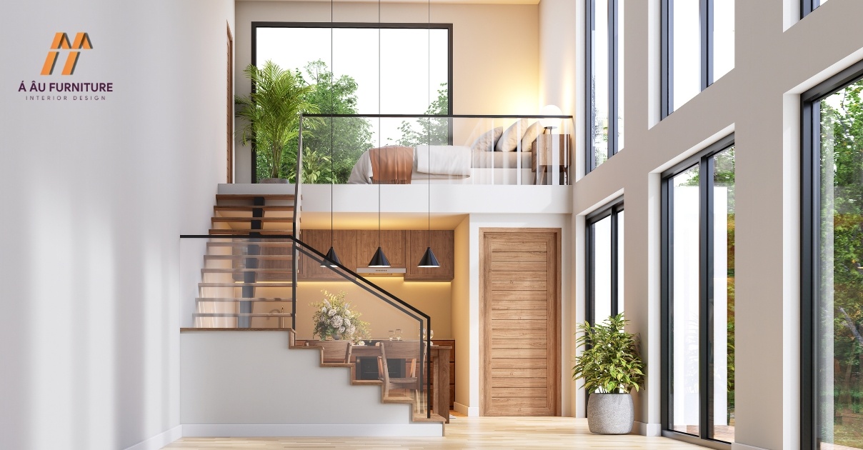 xây nhà gác lửng