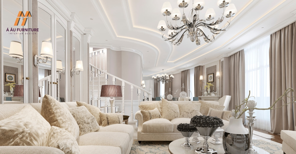 Cách chọn phào chỉ phòng khách