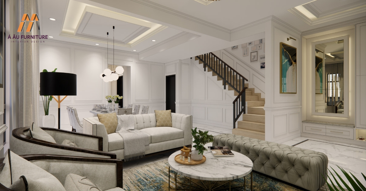 Cách chọn phào chỉ phòng khách