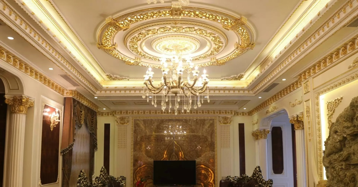 Cách chọn phào chỉ phòng khách